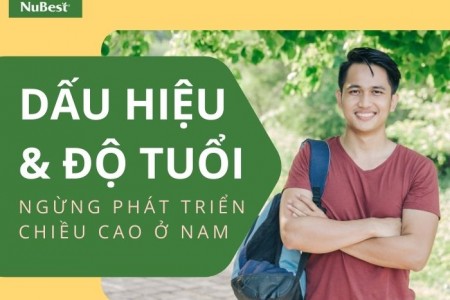 6 dấu hiệu và độ tuổi ngừng phát triển chiều cao ở nam