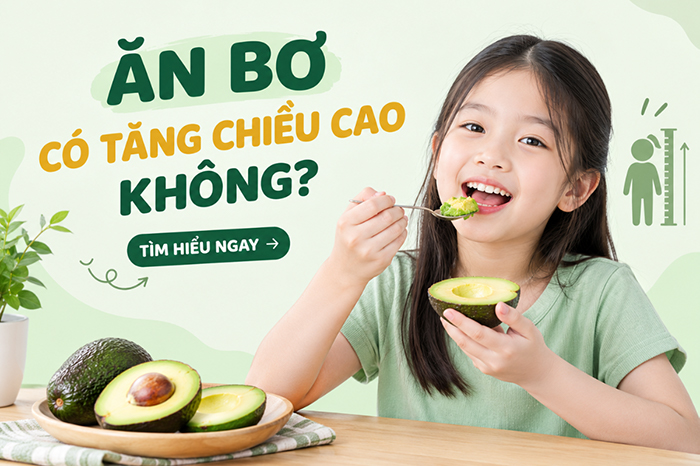 Ăn bơ có tăng chiều cao không?