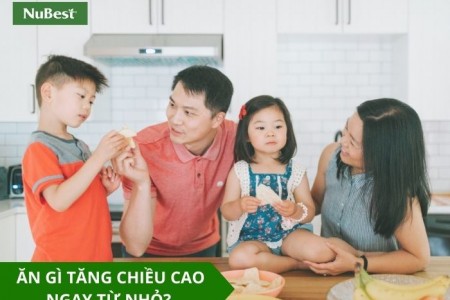 Ăn gì để tăng chiều cao?