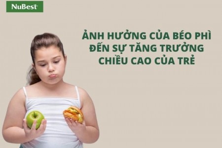 Ảnh hưởng của béo phì đến tăng chiều cao của trẻ