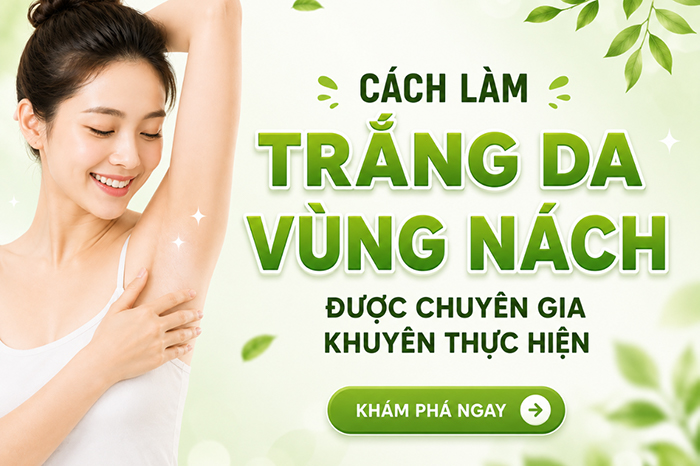 Cách làm trắng da nách được chuyên gia gợi ý