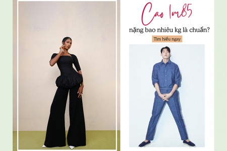 Cao 1m85 nặng bao nhiêu kg là chuẩn?