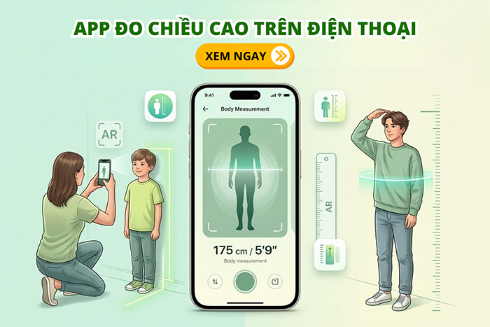 Gợi ý các app đo chiều cao chính xác và hiệu quả trên điện thoại