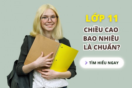 Lớp 11 cao bao nhiêu là chuẩn?
