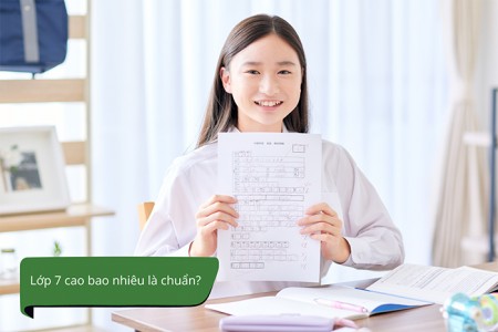 Lớp 7 cao bao nhiêu là chuẩn?