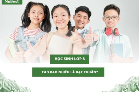 Lớp 8 cao bao nhiêu là đạt chuẩn?