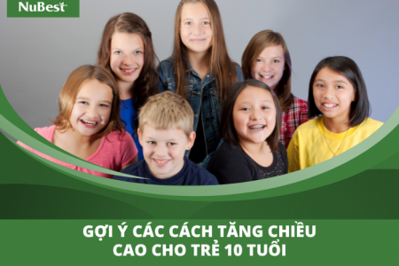 Cách tăng chiều cao trẻ 10 tuổi hiệu quả nhất