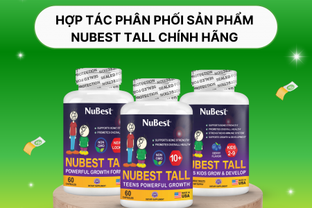 Các sản phẩm NuBest đã có mặt tại chuỗi hệ thống Nhà thuốc FPT Long Châu trên 63 tỉnh thành toàn quốc