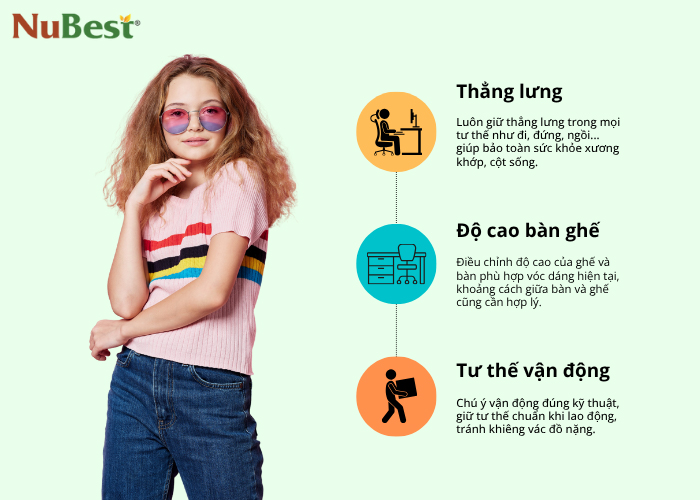 Một số lưu ý giúp bạn cải thiện tư thế chuẩn