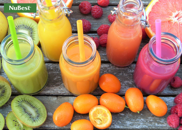 Lựa chọn những trái cây, rau củ tươi ngon, kết hợp theo sở thích cá nhân&nbsp;