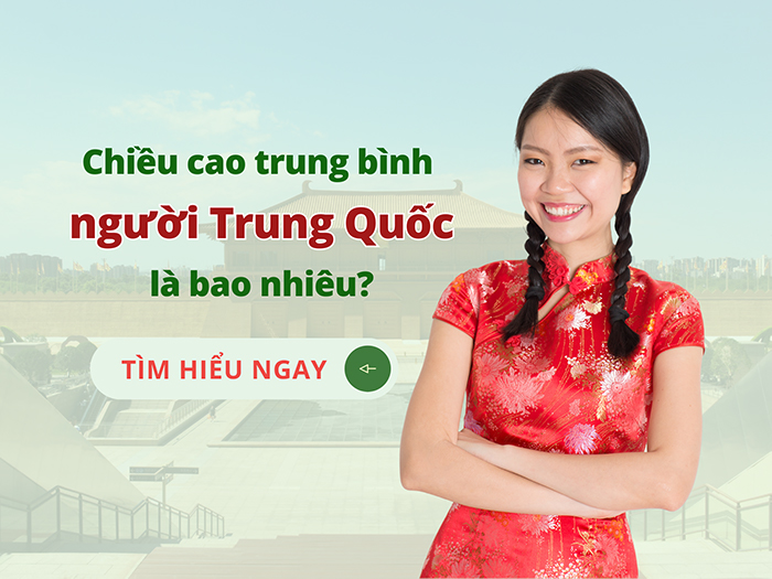 Chiều cao trung bình của người Trung Quốc vẫn đang tăng mạnh