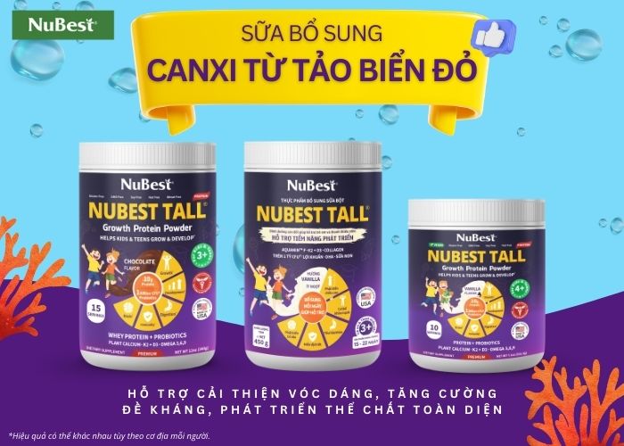 sữa bột nubest tall 6in1
