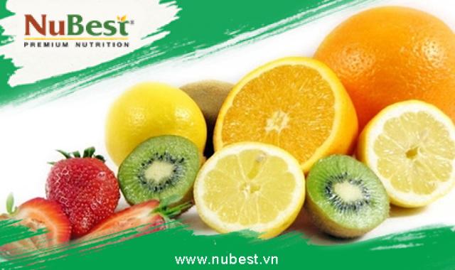 Hàm lượng vitamin C có trong trái cây được xem là “thần dược” chống lão hoá da vô cùng hiệu quả