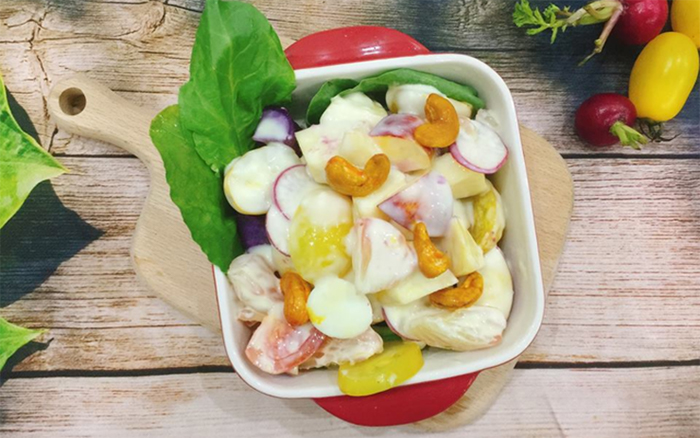 Salad sữa chua vừa ngon miệng vừa bổ dưỡng