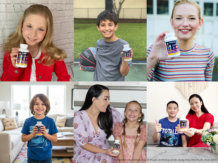 Thực phẩm bảo vệ sức khỏe và thực phẩm bổ sung từ NuBest được trẻ em yêu thích