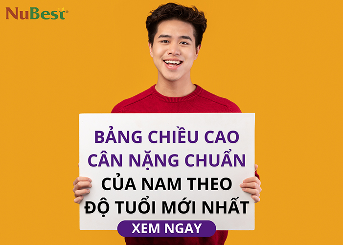 Tổng hợp bảng chiều cao cân nặng chuẩn cho nam giới