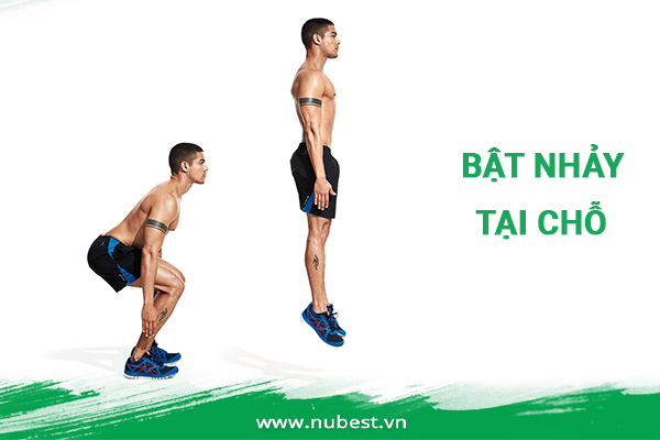 động tác nhảy cao tại chỗ