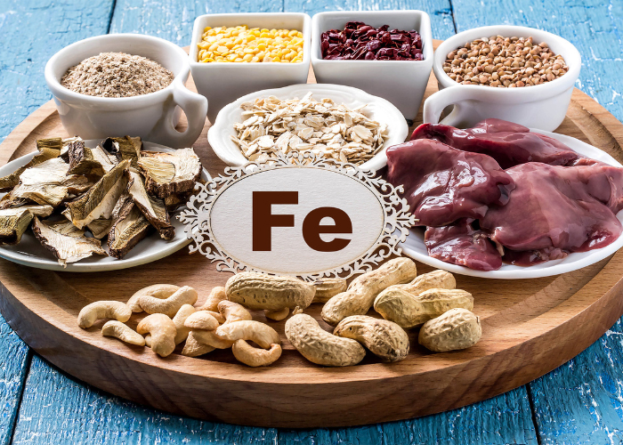 Không cung cấp đủ lượng sắt qua thức ăn hàng ngày trẻ sẽ bị thiếu máu.