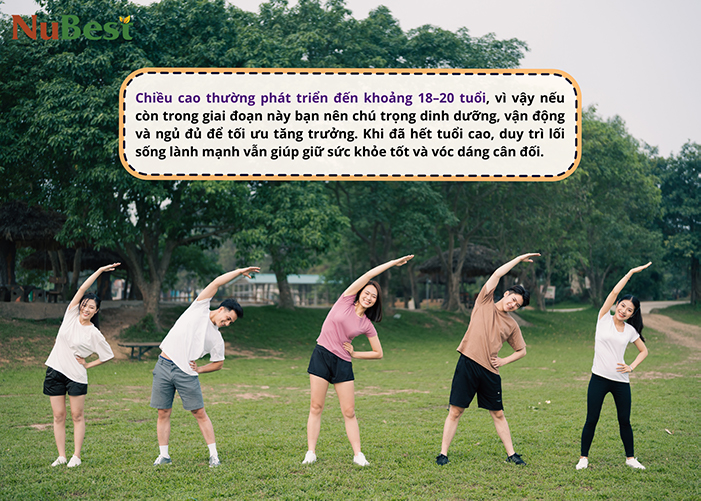 Chăm sóc sức khỏe hằng ngày để chiều cao phát triển tốt