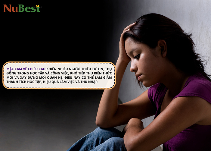 Mặc cảm chiều cao thấp bé tác động xấu đến kết quả học tập, làm việc