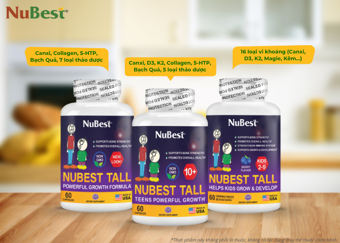 TPBVSK dòng NuBest Tall đang được tin dùng 118 quốc gia trên thế giới