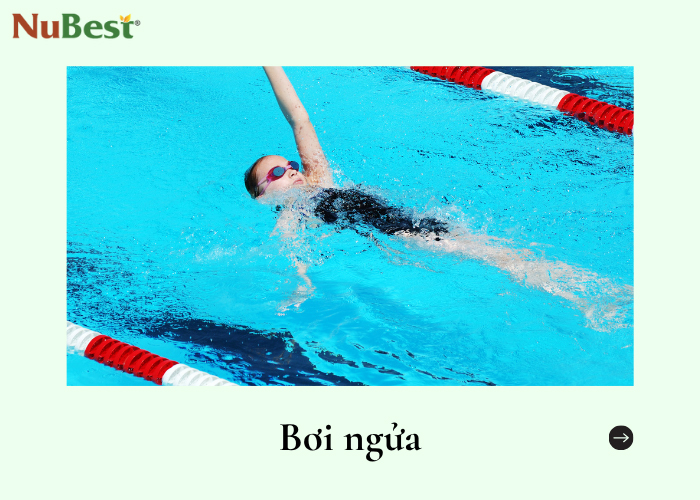 Bơi ngửa giúp bạn giải tỏa căng thẳng và thư giãn cơ thể rất tốt