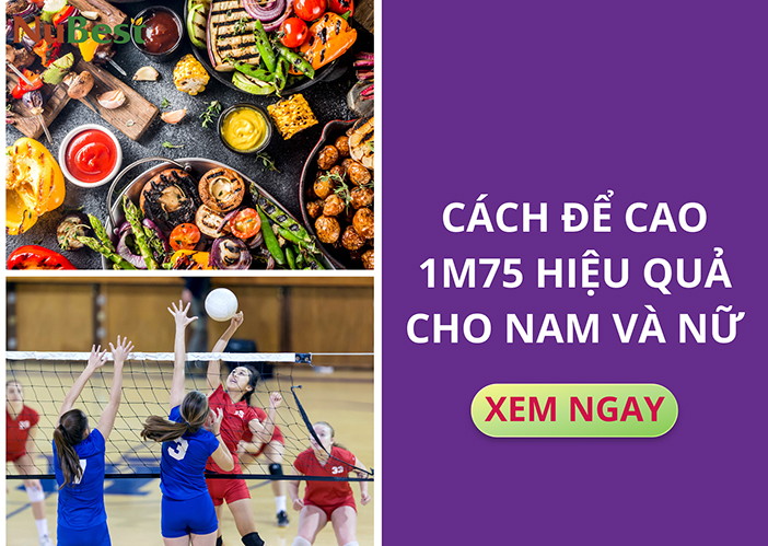 Những cách hiệu quả giúp tăng chiều cao