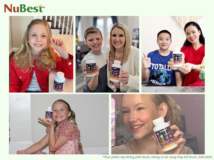 NuBest Tall được tin dùng ở 118 quốc gia trên thế giới.
