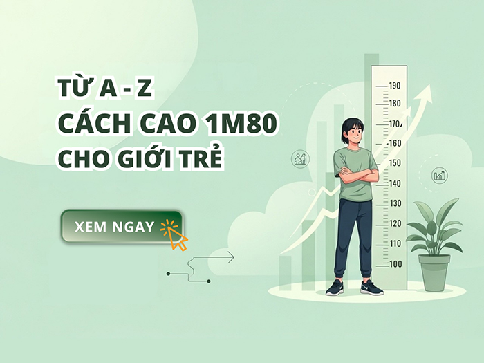 Đáp ứng tốt các yếu tố ảnh hưởng là cách để cao 1m80 tốt nhất.