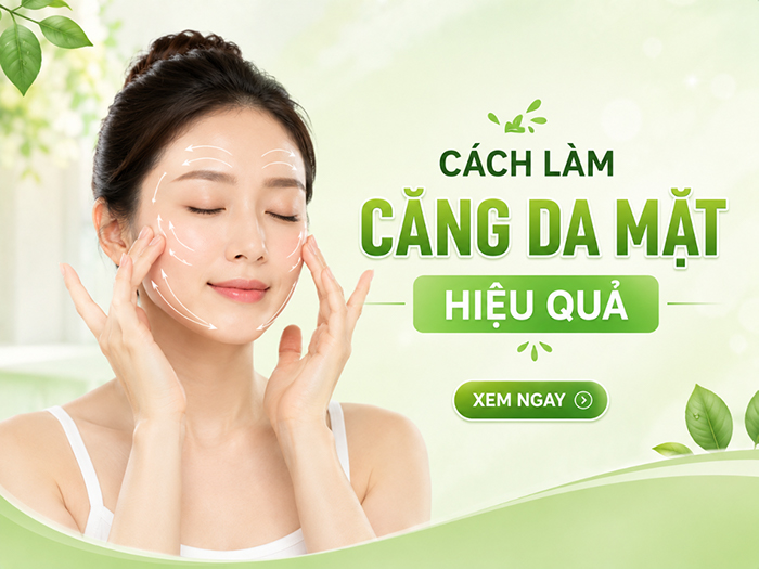 Làm căng da mặt có thể tự thực hiện một số cách đơn giản tại nhà.
