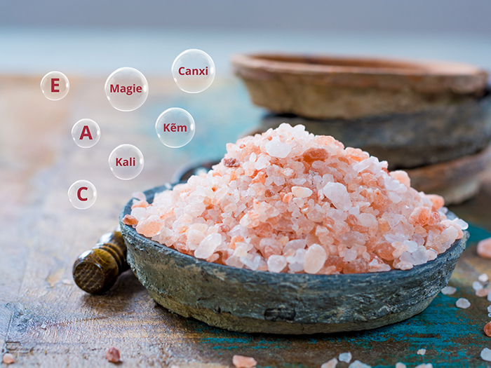 Các dưỡng chất trong muối có thể hữu ích cho làn da