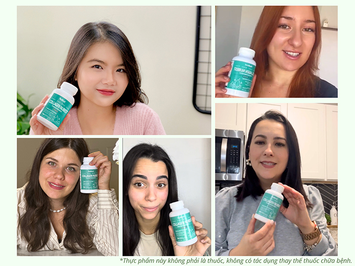 Bổ sung Collagen với các sản phẩm uy tín để giúp da khỏe từ bên trong