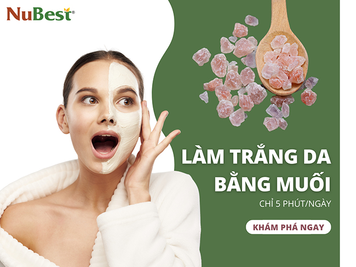 Làm trắng da bằng muối - bạn đã thử?