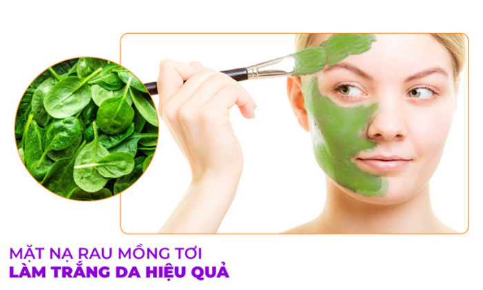 Tắm trắng với lá mồng tơi liệu có hiệu quả thực sự?