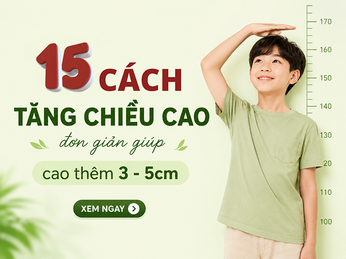 Xem ngay cách tăng chiều cao đơn giản áp dụng tại nhà.