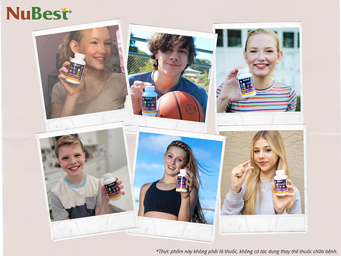 ​​​​​​​Dòng TPBVSK NuBest Tall được tin dùng trên toàn thế giới