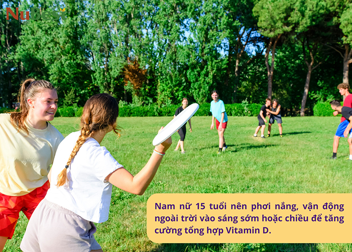 Các hoạt động ngoài trời tốt cho sự phát triển của cơ thể