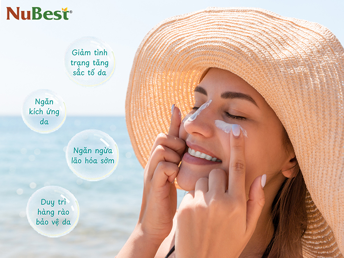 Kem chống nắng giúp da tránh tia cực tím có hại
