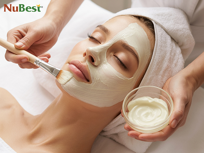 Sử dụng trực tiếp sữa chua trên da giúp trị nám đơn giản