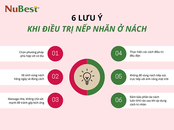 Những lưu ý khi điều trị nếp nhăn ở nách