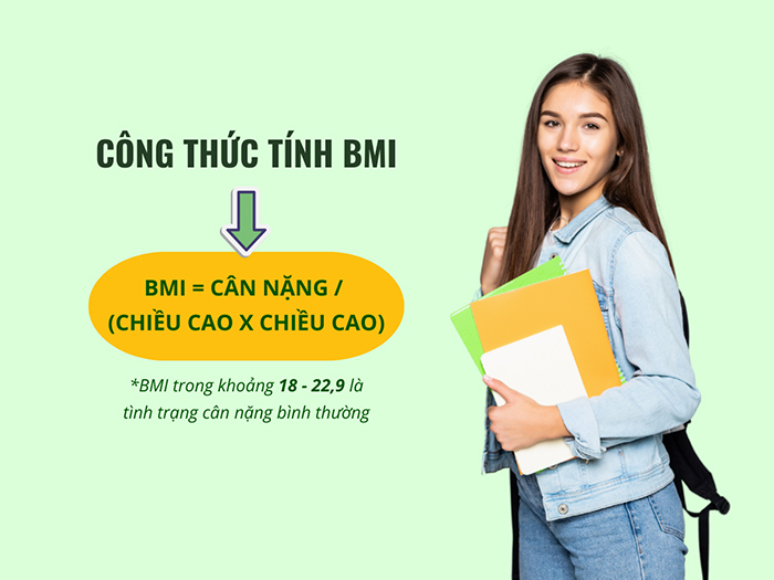 Chỉ số BMI giúp xác định tình trạng cân nặng hiện tại