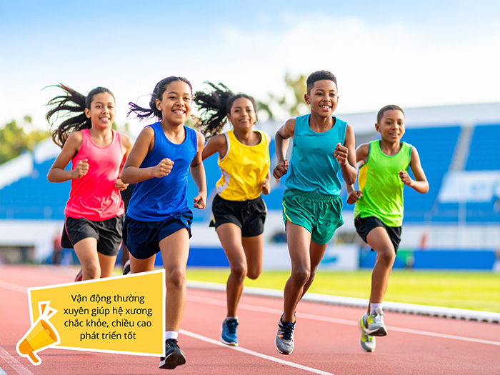 Vận động thường xuyên giúp xương chắc khỏe, cải thiện vóc dáng tối ưu