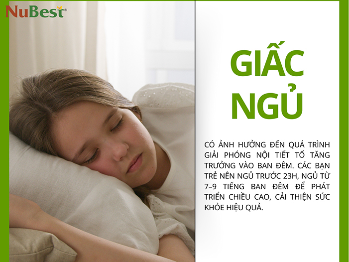 Nên đi ngủ trước 22h hằng ngày để chiều cao phát triển tốt