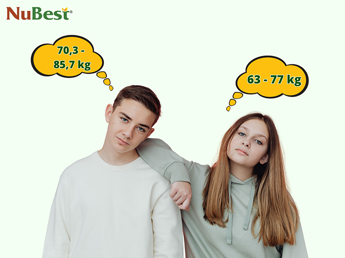 Cân nặng chuẩn của nam và nữ cao 1m80