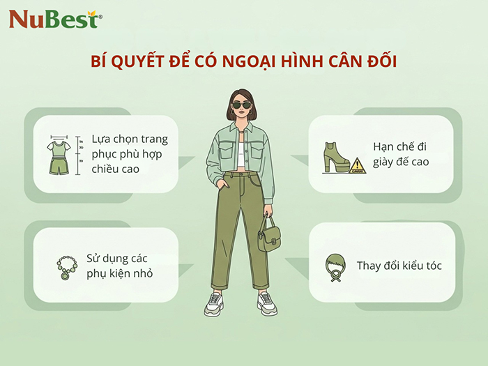 Một số lưu ý giúp bạn có ngoại hình cân đối hơn dù cao tới 1m90.