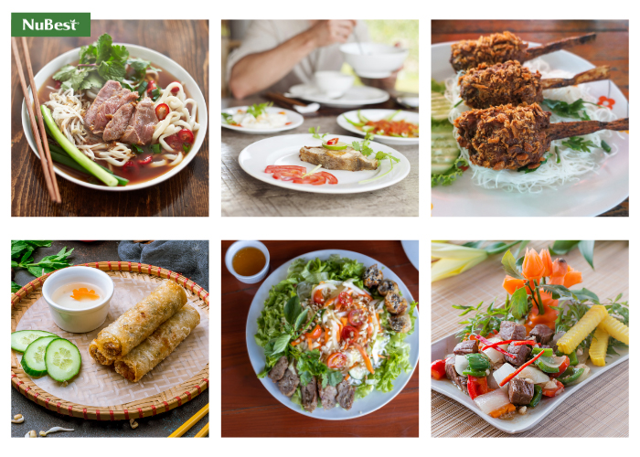 Chọn lựa nguyên liệu tươi, sạch, giàu chất dinh dưỡng, thực phẩm theo đúng mùa