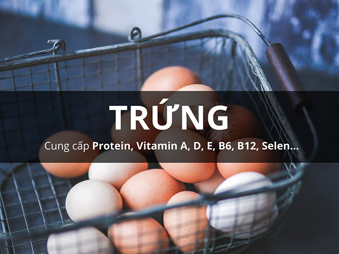 Giá trị dinh dưỡng của trứng