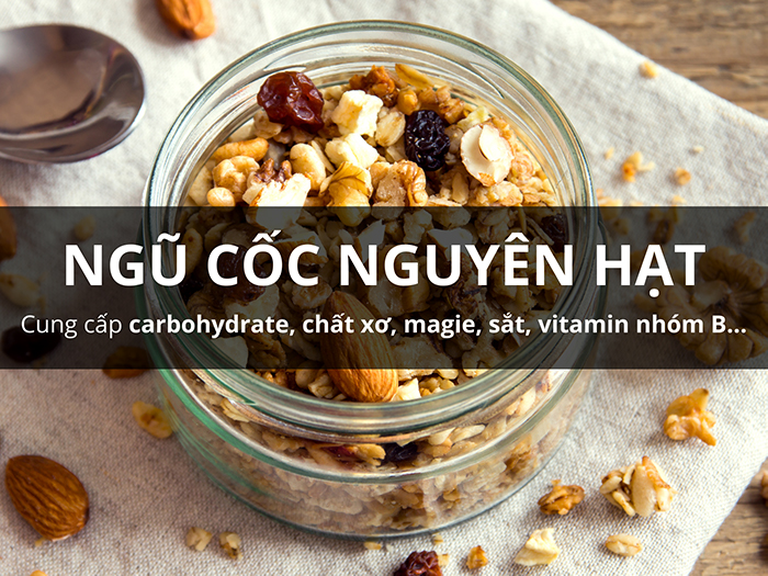 Giá trị dinh dưỡng của ngũ cốc nguyên hạt