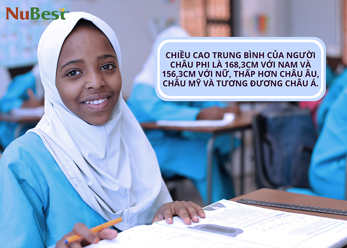 Tại các quốc gia châu Phi, các bệnh truyền nhiễm và thiếu hụt vi chất dinh dưỡng có thể ảnh hưởng đến sự phát triển chiều cao