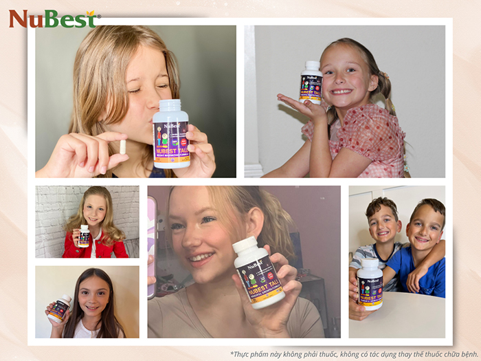 TPBVSK NuBest Tall được tin dùng toàn cầu.